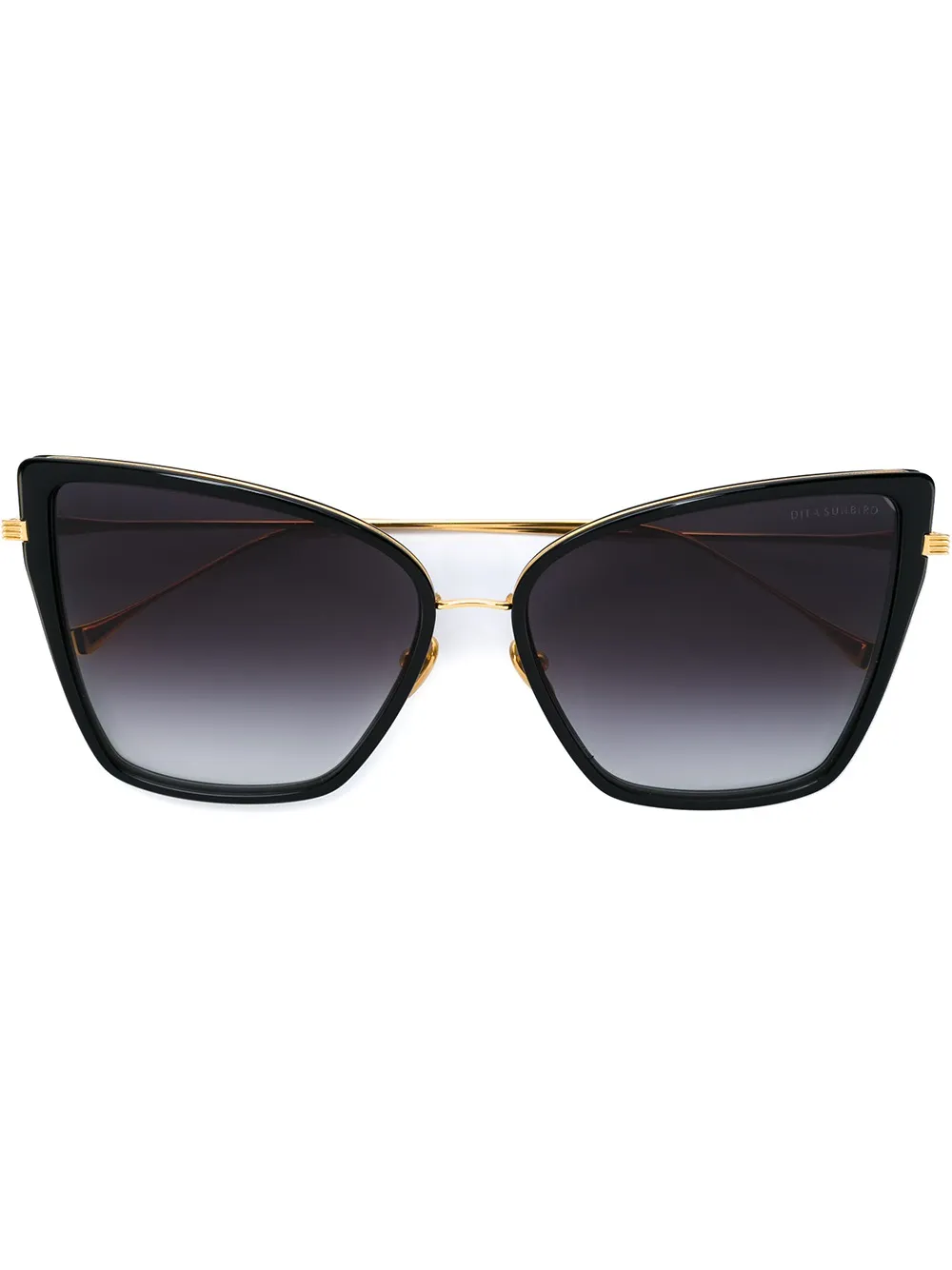 

Солнцезащитные очки в оправе 'кошачий глаз' Dita Eyewear, черный