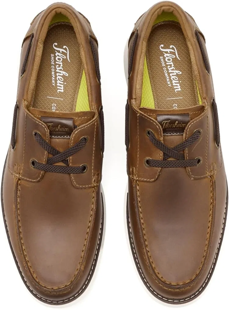 Лоферы с мокасиновым мысом Florsheim, Brown Crazy Horse — фото 2