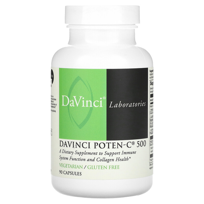 

DaVinci Laboratories, DaVinci Poten-C 500, 90 капсул