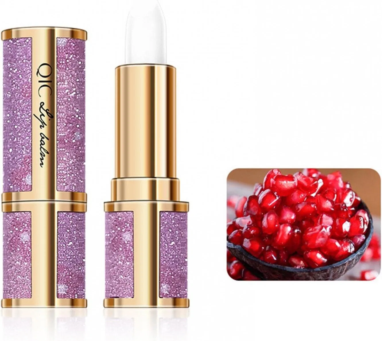 Бальзам для губ Lip Tinted Color Tint Gold Foil Moisturizing Long Lasting Foreted