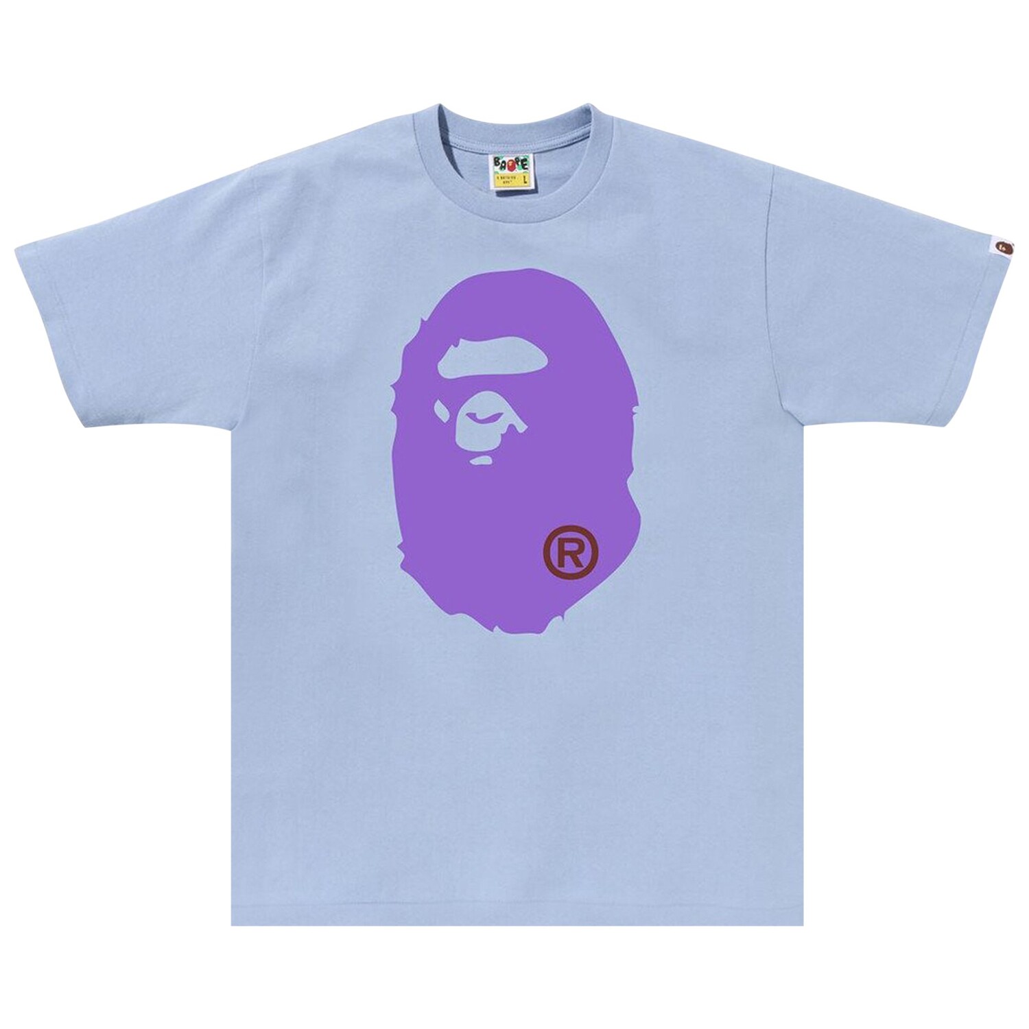 

Футболка BAPE Colors Big Ape Head Sax