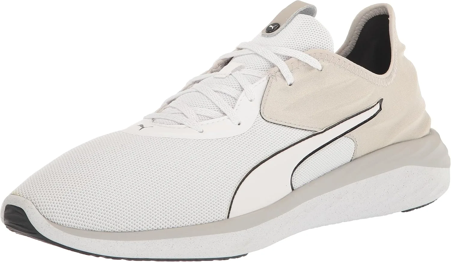 Мужские беговые кроссовки PUMA Better Foam Emerge, белый/черный/фиолетовый/серый