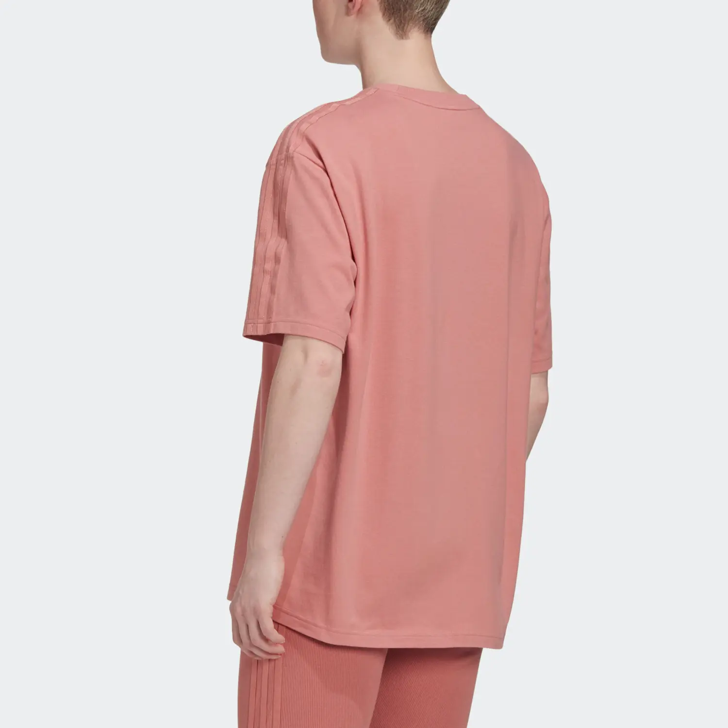 Adidas Originals Футболка Women's Smoke Gray Pink — фото 4