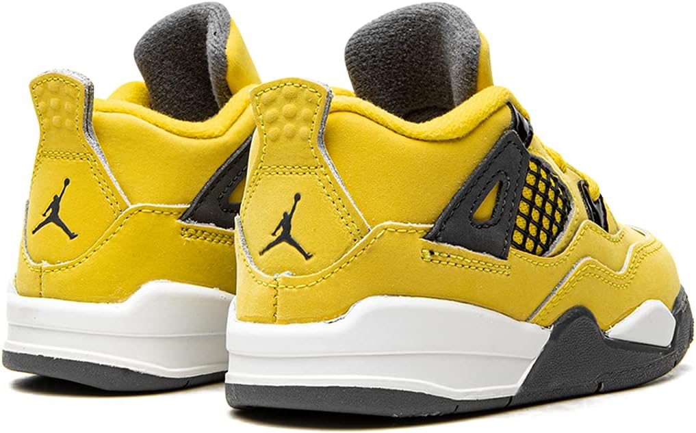 Мужские кроссовки Nike Jordan 4 Retro, размер, черный — фото 3