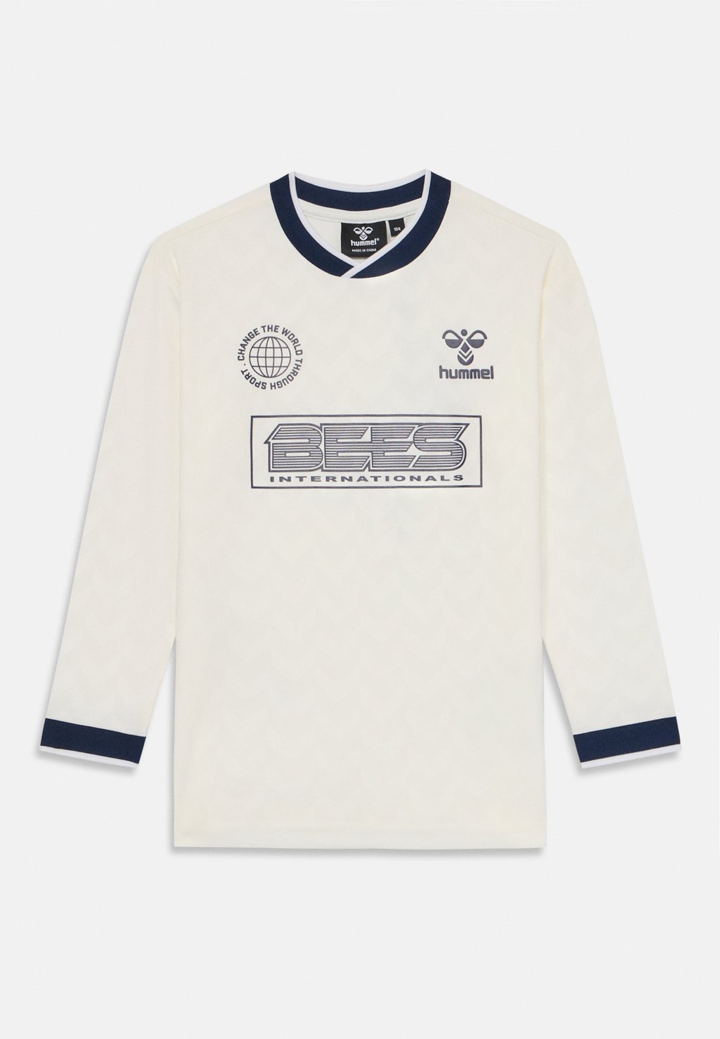 

Футболка с длинным рукавом Hummel, слоновая кость