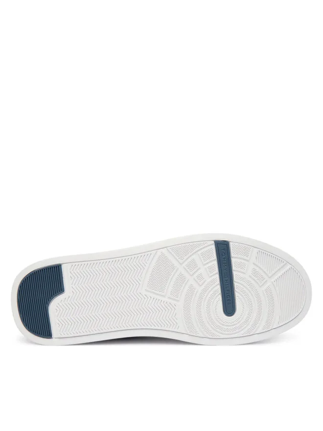 Tommy Hilfiger Кроссовки Th Court Suede FM0FM05824 синие — фото 4