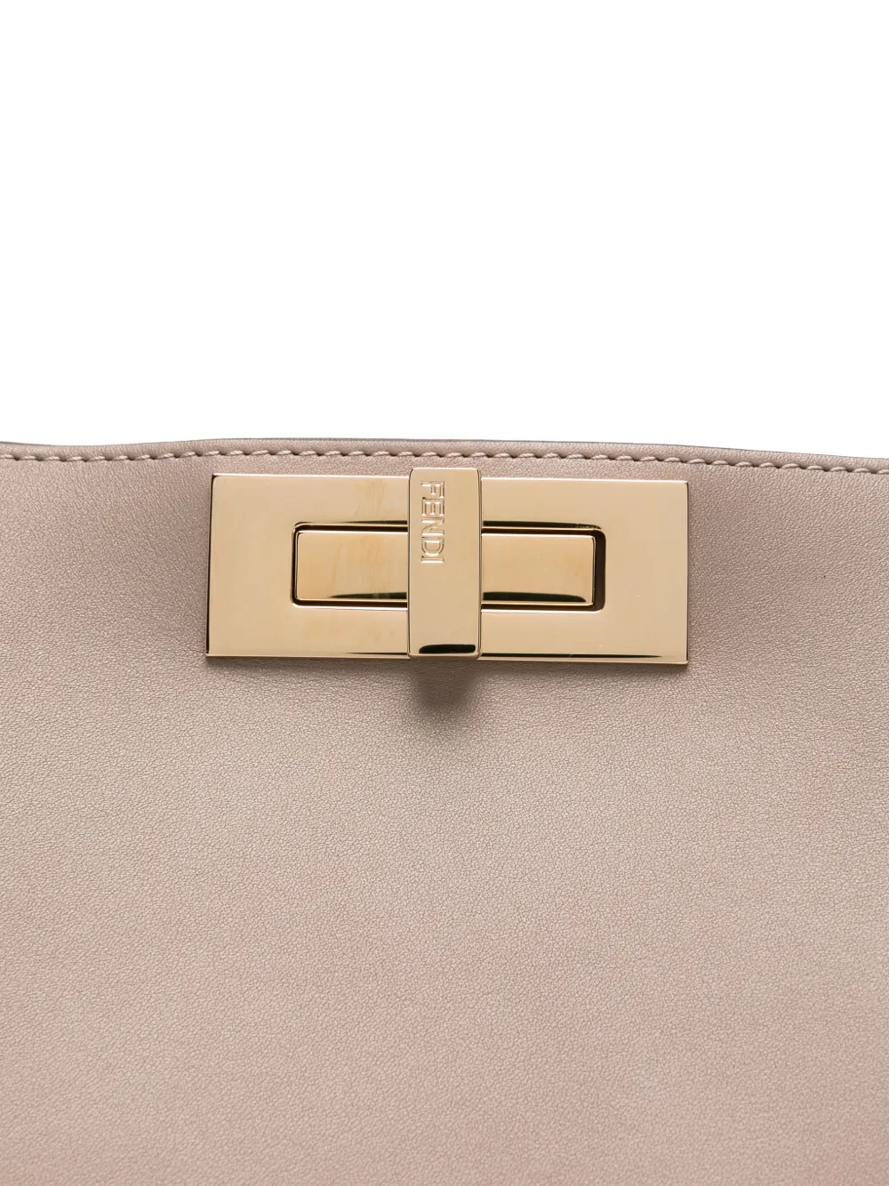 Сумка на плечо Peekaboo среднего размера FENDI, нейтральный — фото 4