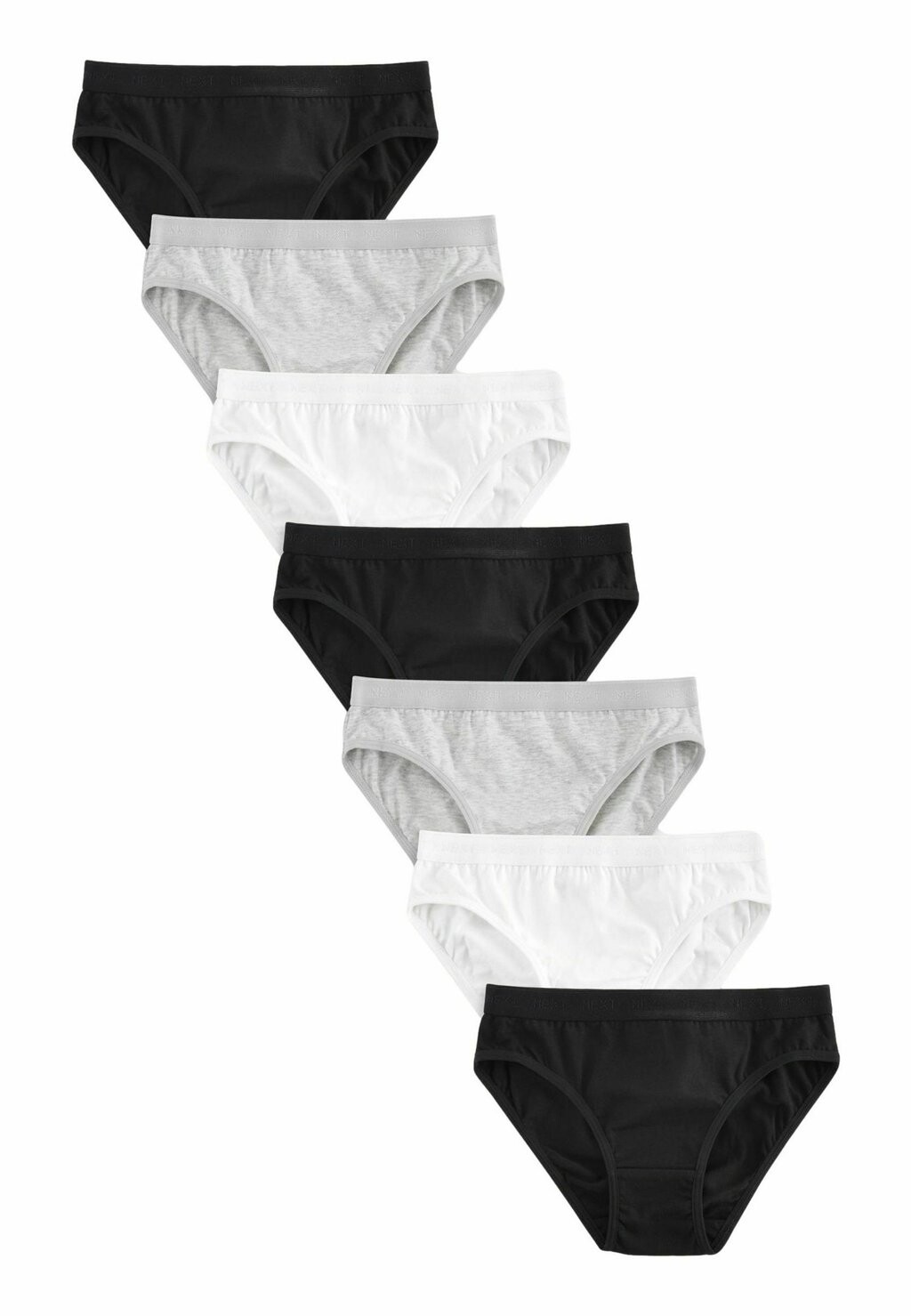 

Комплект трусов REGULAR FIT Next, 3 пары, черный/серый/белый