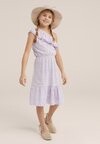 

Дневное платье We Fashion, фиолетовый