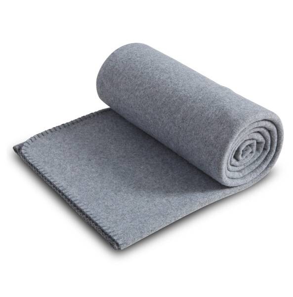 

Флисовое одеяло wometo melange premium-line, 130x160 см, серый