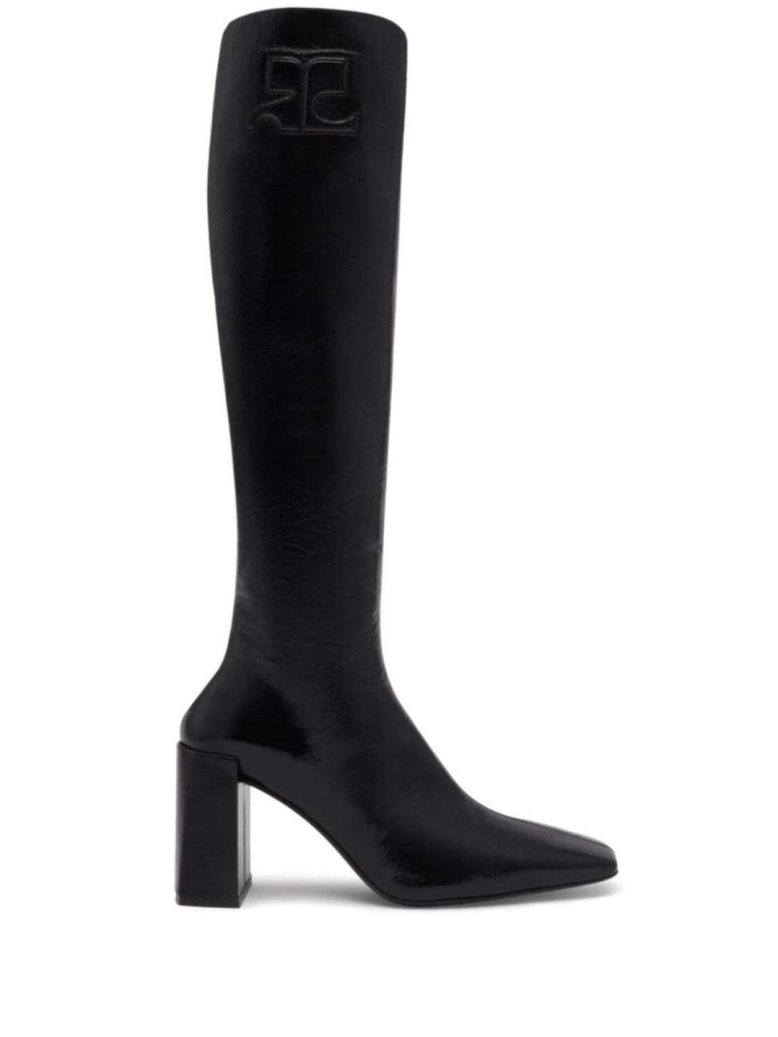 

Courrèges сапоги Heritage Naplack 70, черный