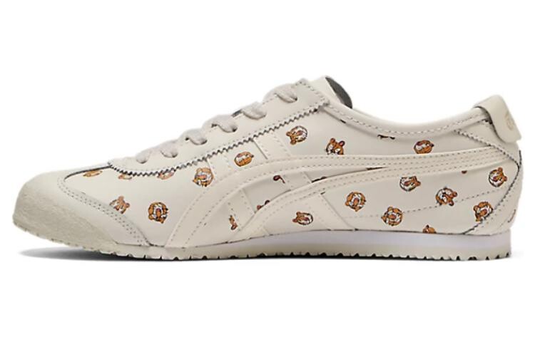 

Кроссовки Onitsuka Tiger MEXICO 66 Skateboarding Shoes Unisex Low-top Beige, белый