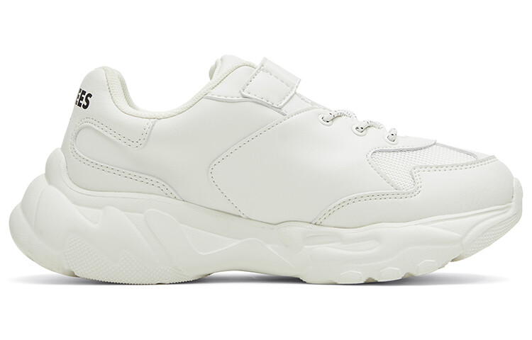 Кроссовки Big Ball Chunky Kids Lifestyle GS Low-top белые/черные Mlb, белый — фото 2