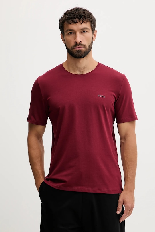 

Футболка-лаунж Boss, бордовый, Красный, Футболка-лаунж Boss, бордовый