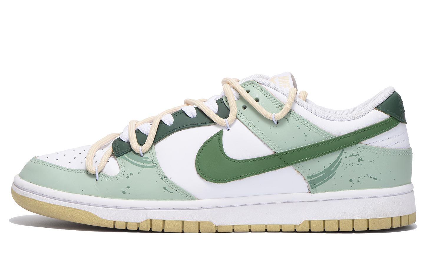 

Nike Кроссовки для скейтбординга Dunk Anti-Slip, износостойкие, низкие, мужские, зеленые