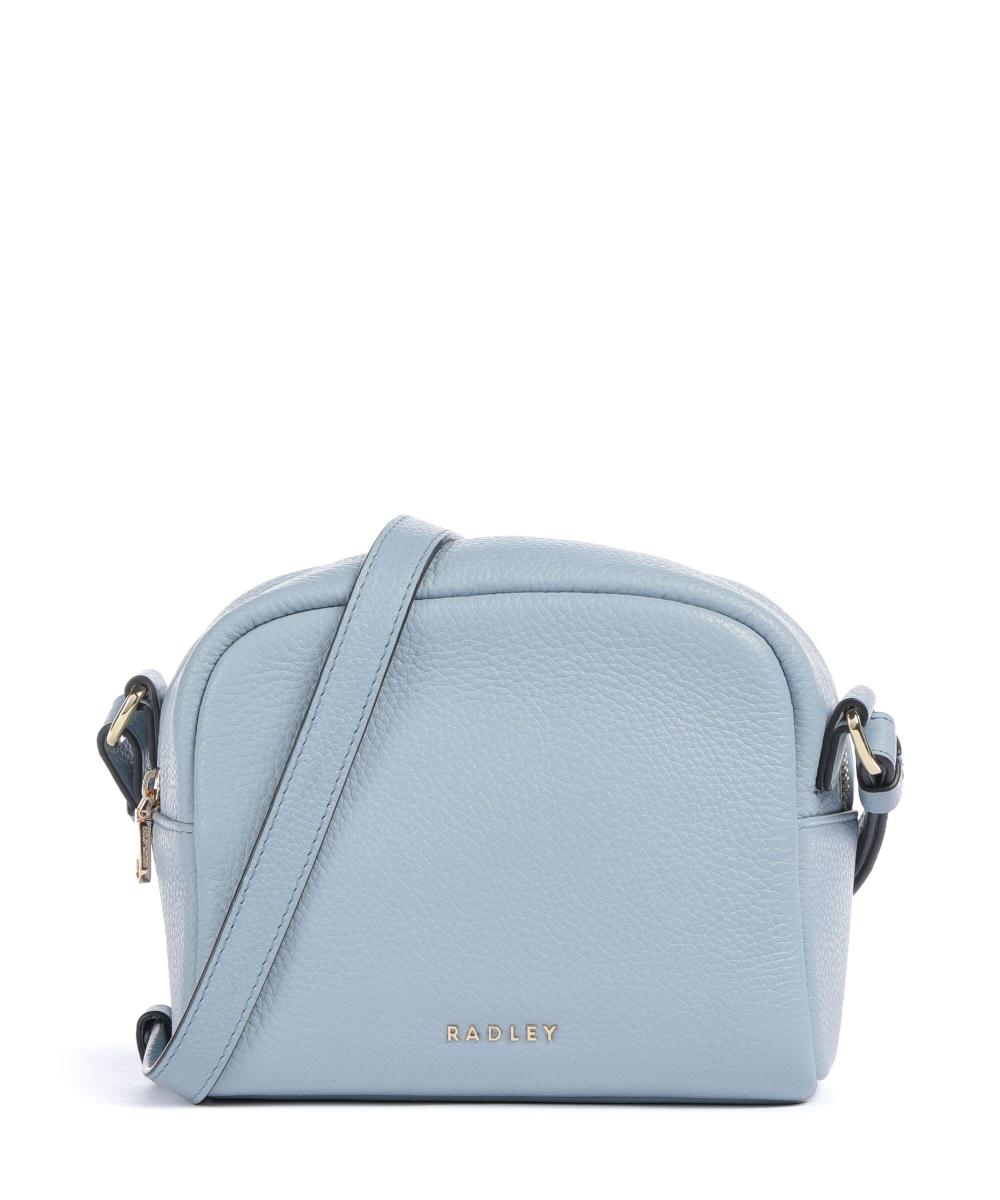 

Повседневная сумка через плечо из зернистой коровьей кожи Radley London, голубой