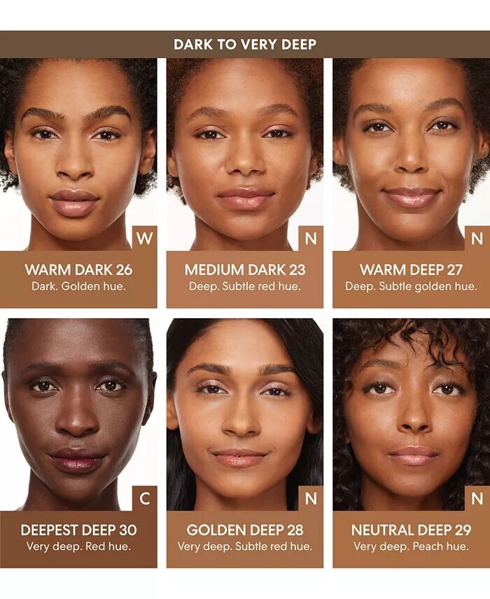 Оригинальная рассыпчатая тональная основа SPF 15 Bareminerals, цвет Deepest Deep 30 - for deepest skin with cool undertones — фото 4