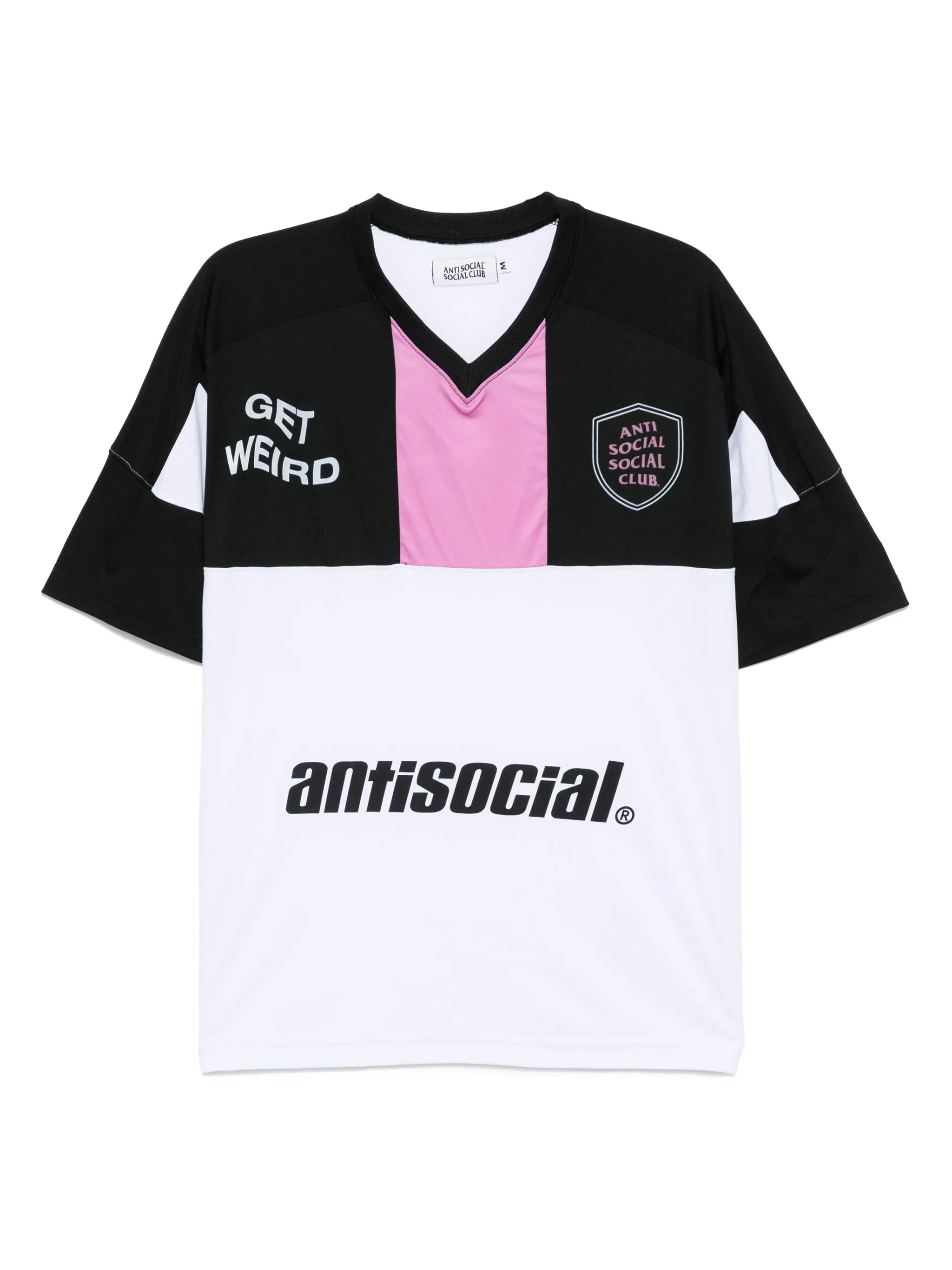 

Футболка Get Weird Soccer Anti Social Social Club, белый