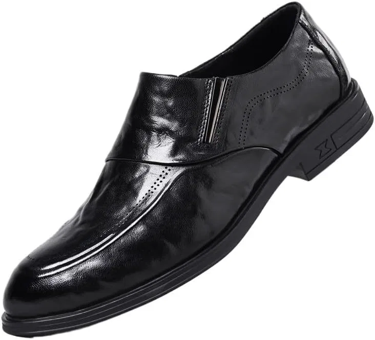 Лоферы кожаные Formal Shoes Black UOPYNE