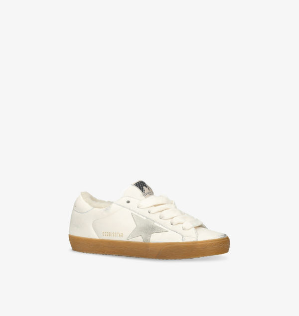 Низкие кроссовки Super Star из искусственной кожи Golden Goose, белый — фото 3
