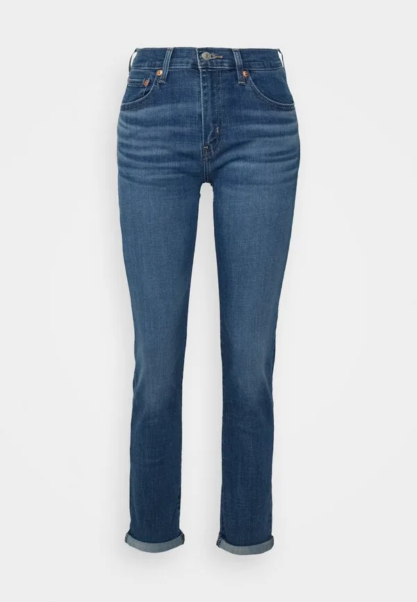 Джинсы-Бойфренды средней посадки, узкие Levi'S, Lapis Gem