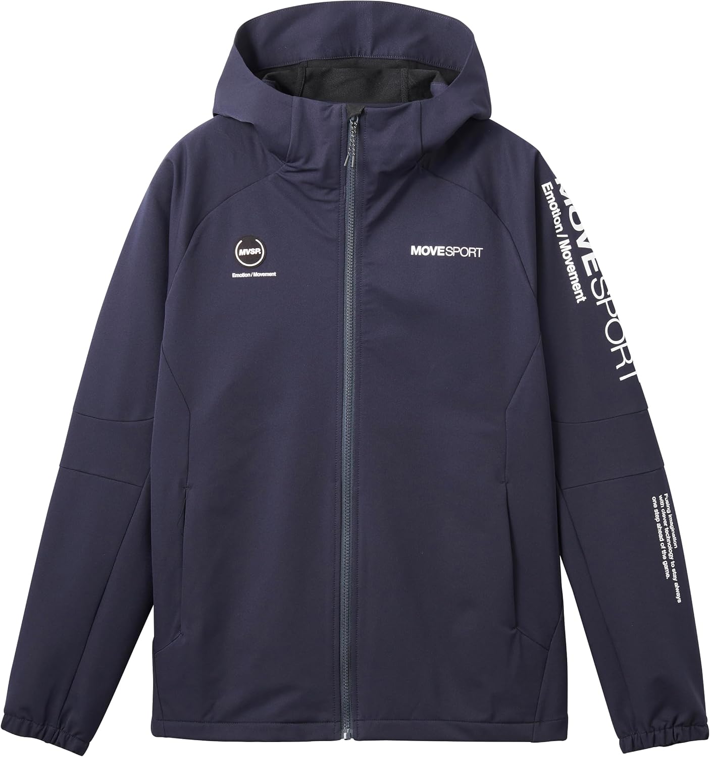

Толстовка DESCENTE MOVESPORT HEATNAVI TOUGH Softshell на молнии, водоотталкивающая, для тренировок и бега Move Sport