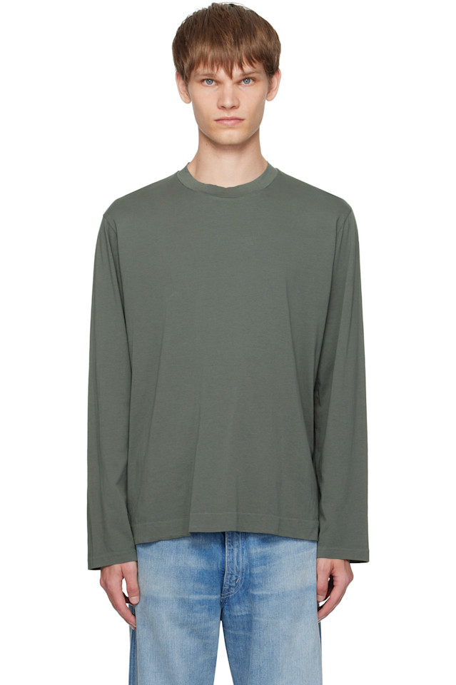 

Our Legacy Зеленая футболка с длинными рукавами в коробке