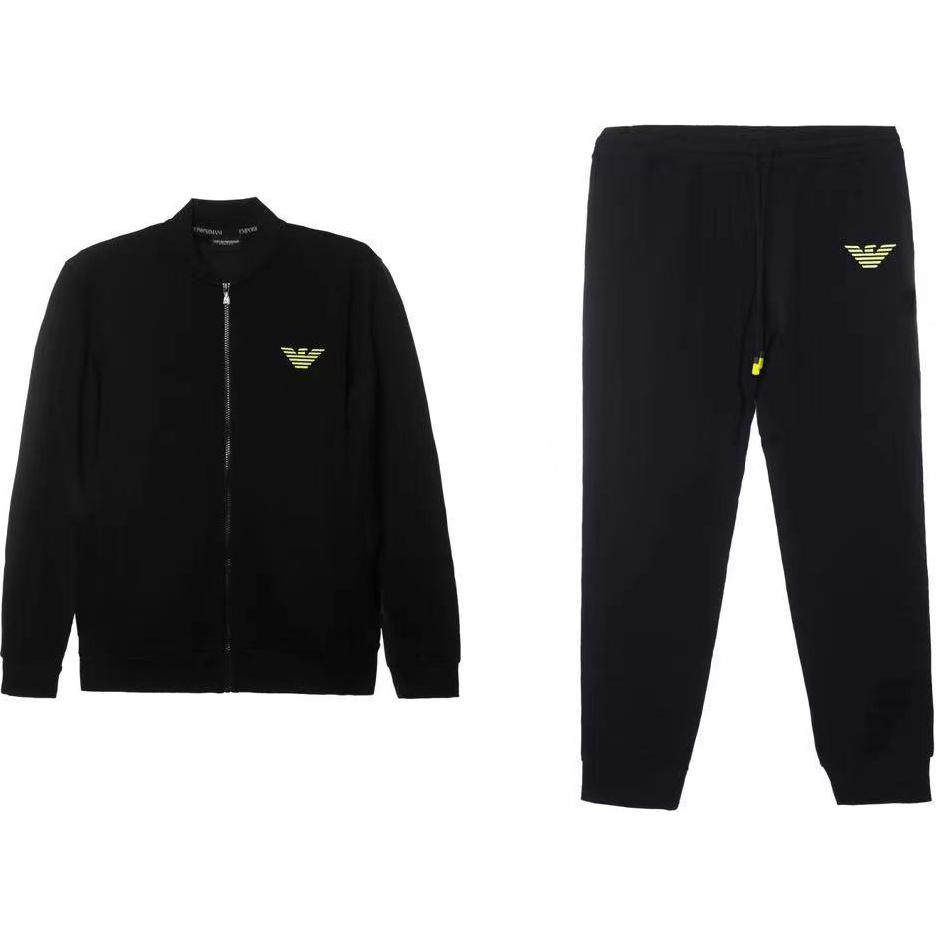 Футболка Casual Sportswear Unisex черная EMPORIO ARMANI — фото 2
