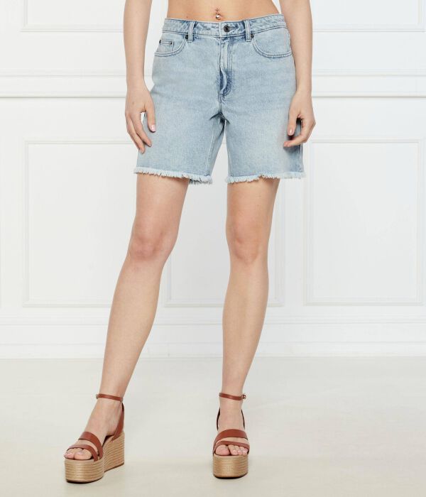 

Джинсовые шорты Boyfriend fit Michael Kors, синий
