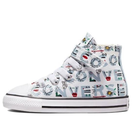 

Кроссовки chuck taylor all star easy-on high-top sneakers white/blue Converse, белый