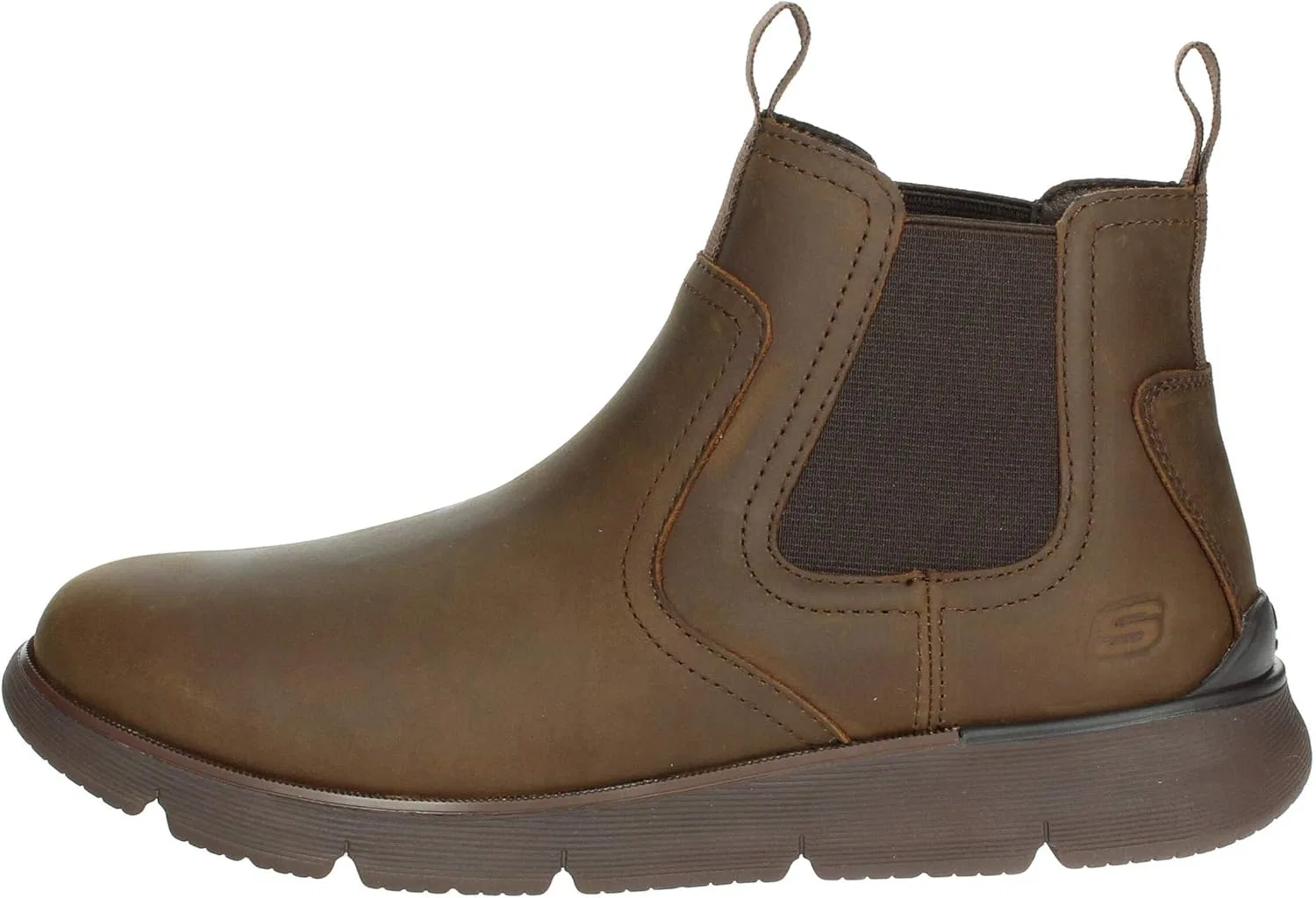 Мужские ботильоны Skechers Augustino, Chocolate Leather