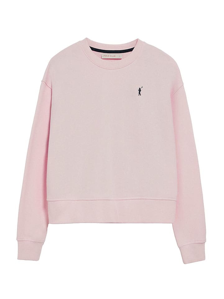 

Розовая толстовка Polo Club