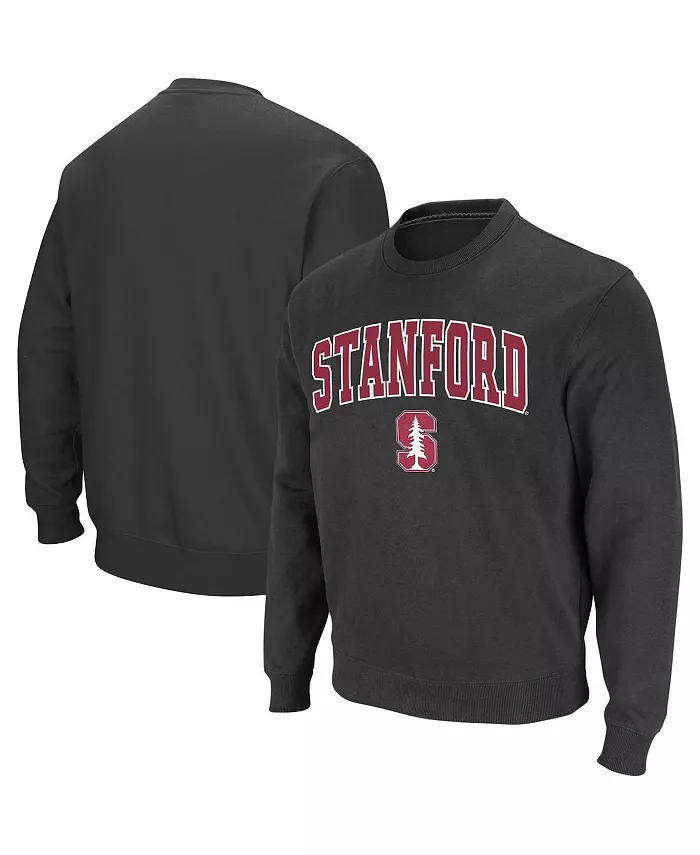 

Мужской свитшот с аркой и логотипом Stanford Cardinal Colosseum, серый