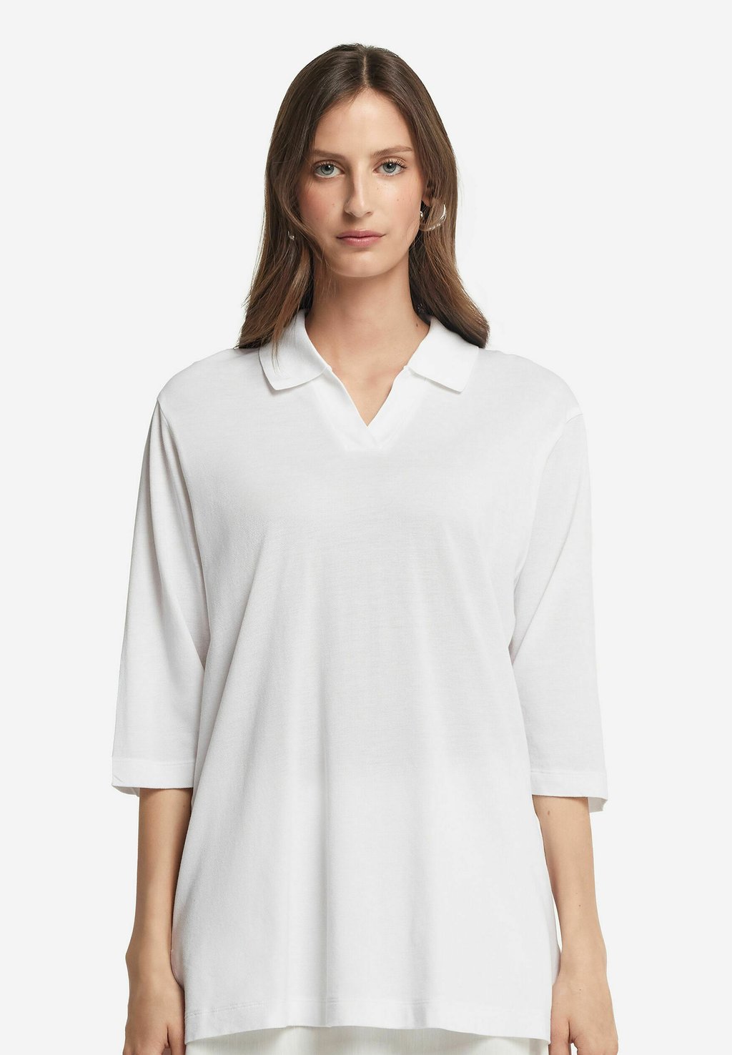 

Рубашка поло Long sleeved top Falconeri, белый