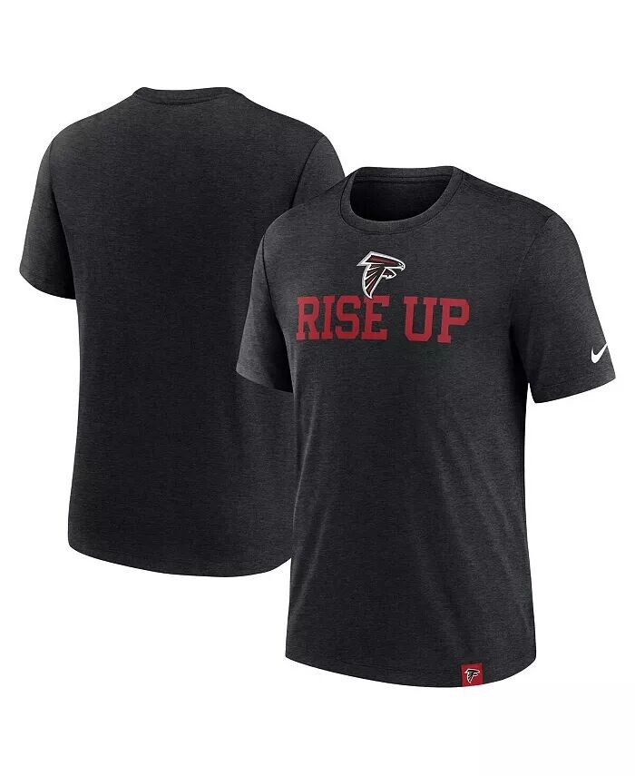 

Футболка мужская Heather Black Atlanta Falcons Blitz Tri-Blend Nike