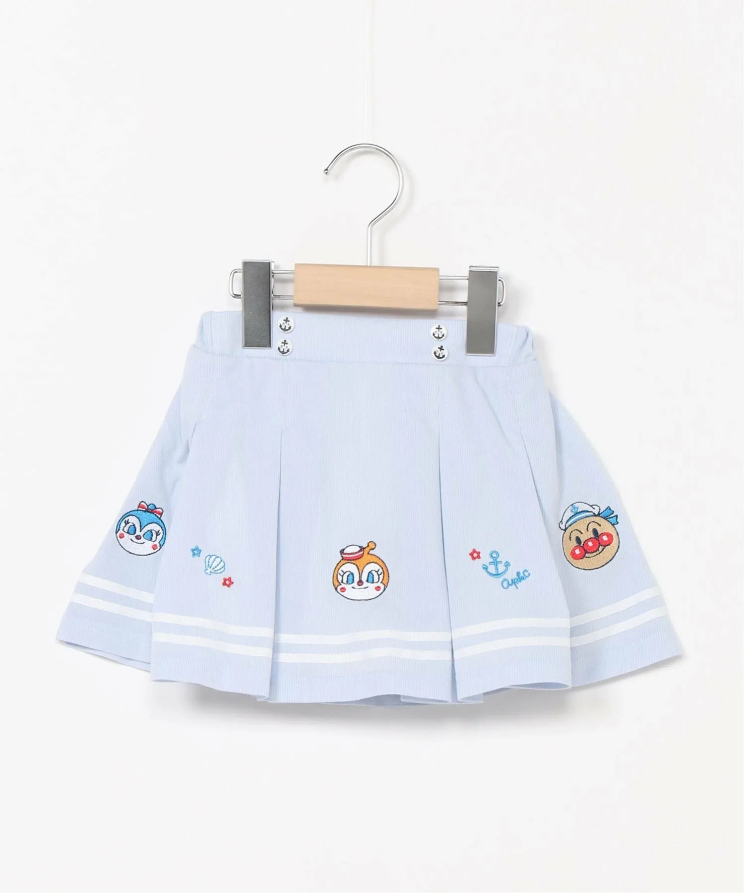 Брюки Детская коллекция ANPANMAN / (K) Морские кюлоты Anpanman Kids Collection, Saxophone Blue — фото 2