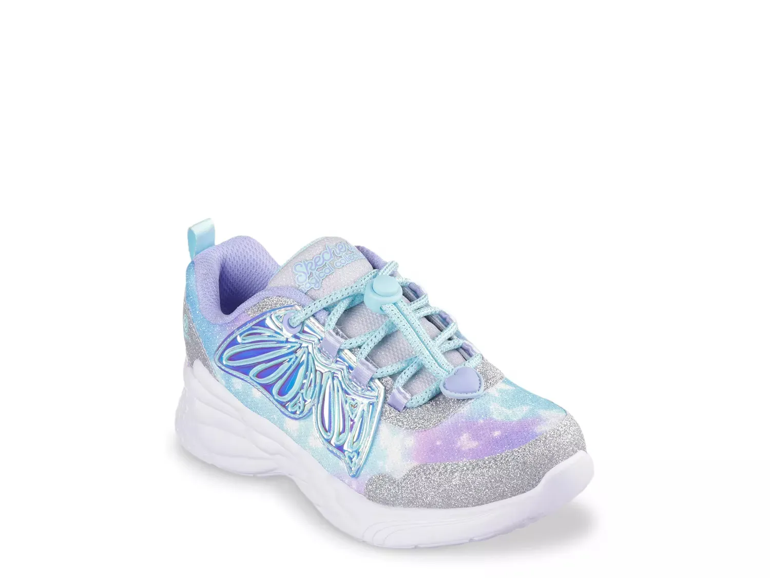 

Кроссовки Dream Racer Wing Brights - детские Skechers, Silver Metallic/Blue