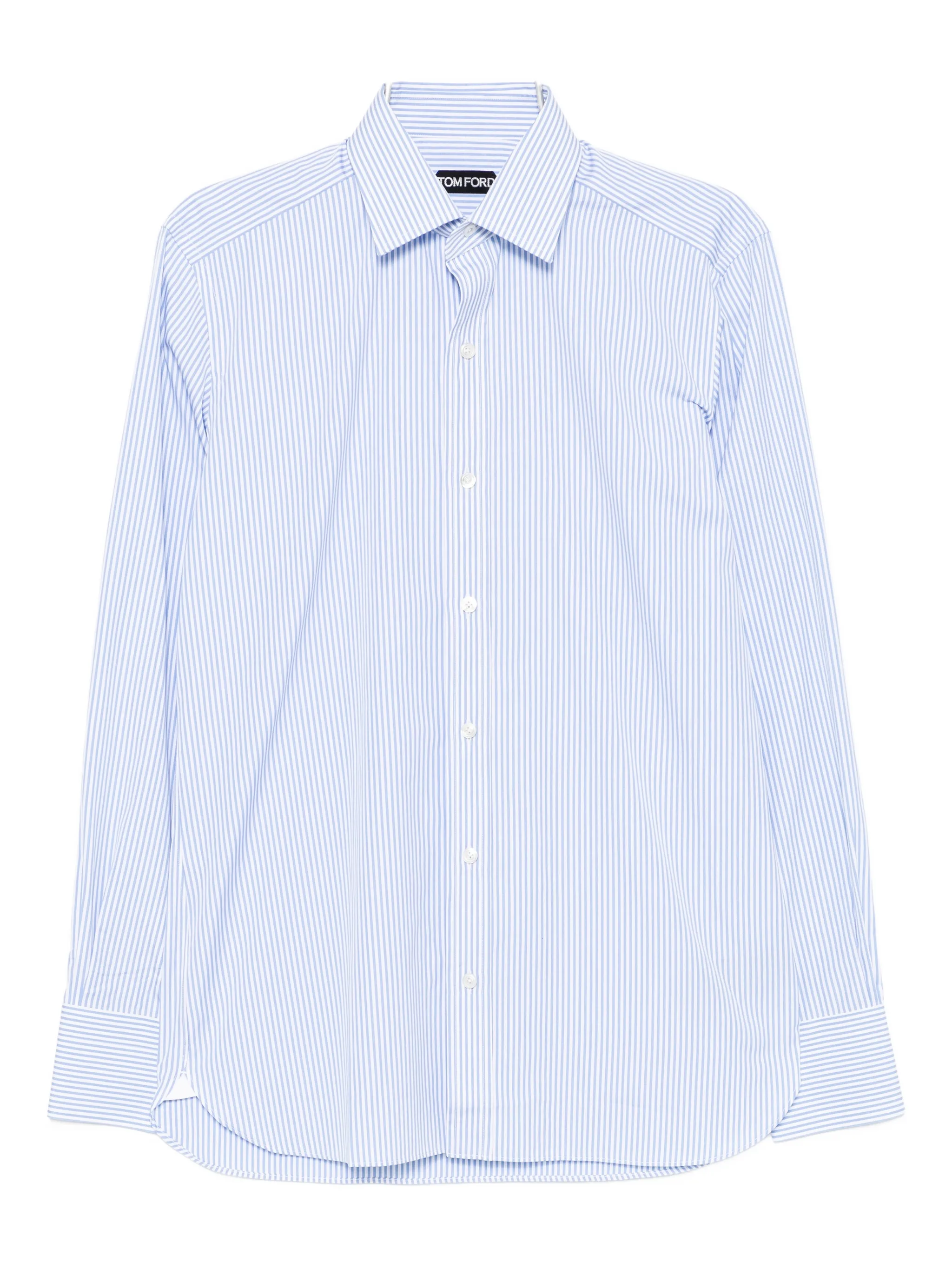 

Рубашка в полоску Tom Ford, синий
