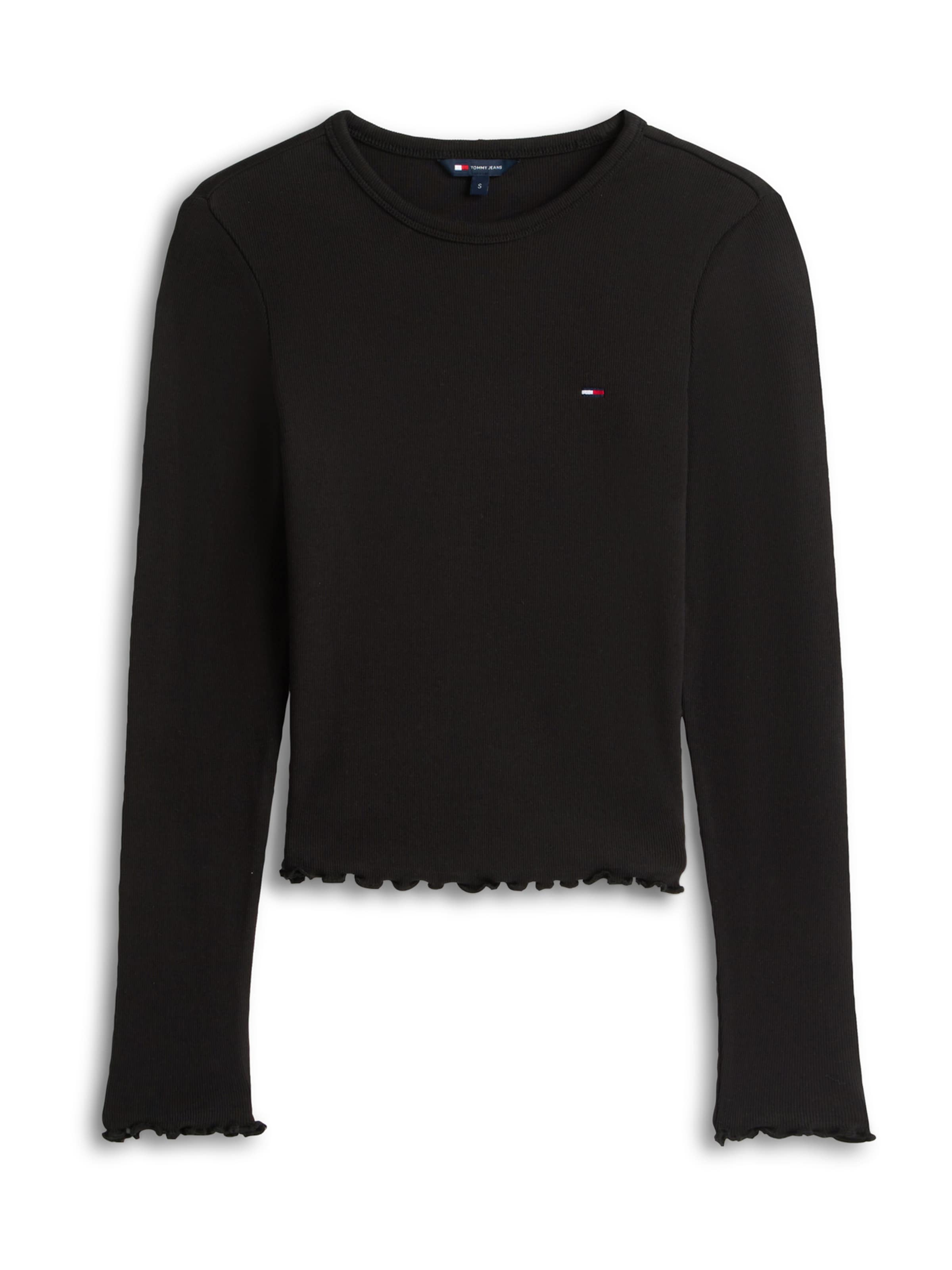 

Tommy Jeans Лонгслив в черном цвете