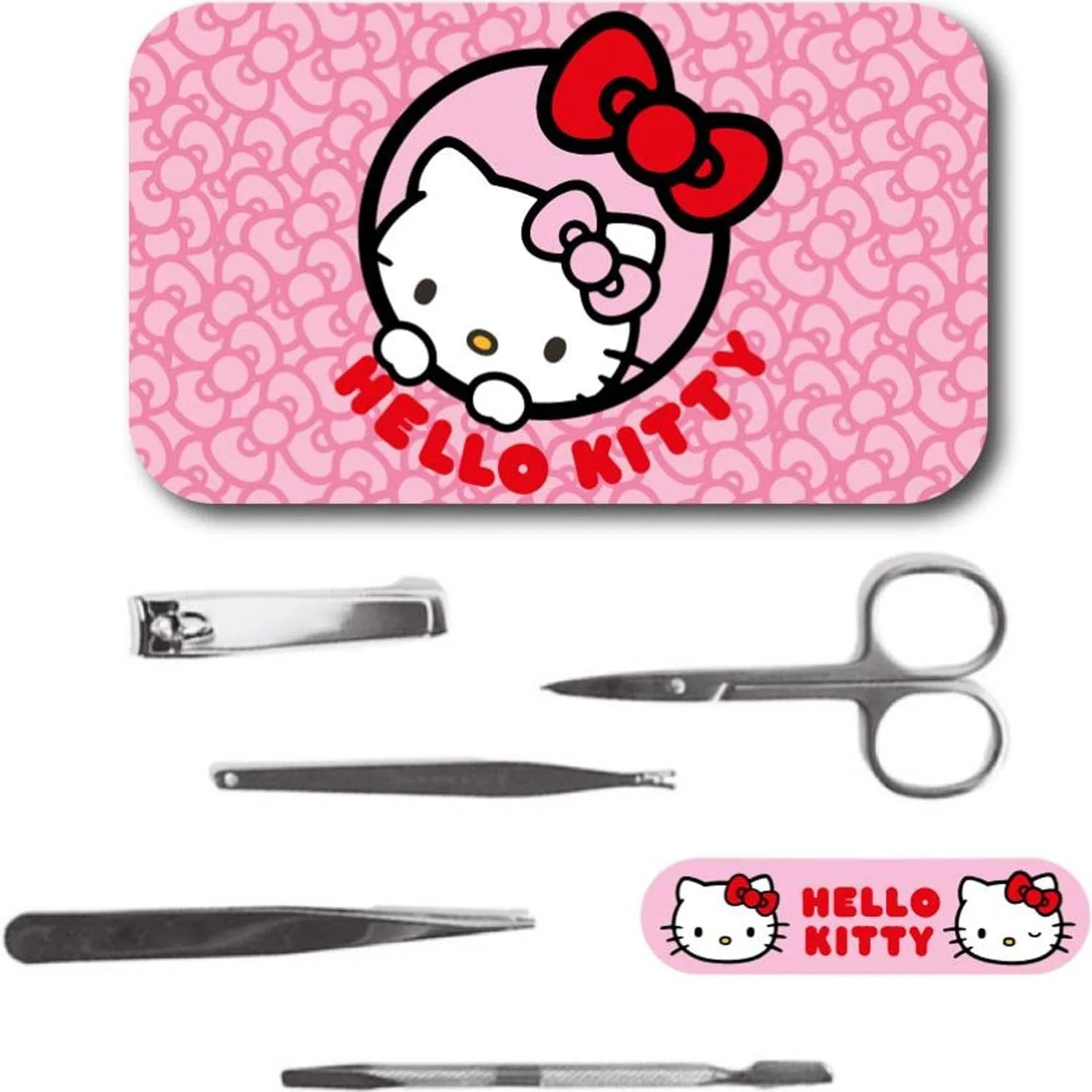 Детский маникюрный набор Hello Kitty в металлическом футляре Cerdá Life'S Little Moments