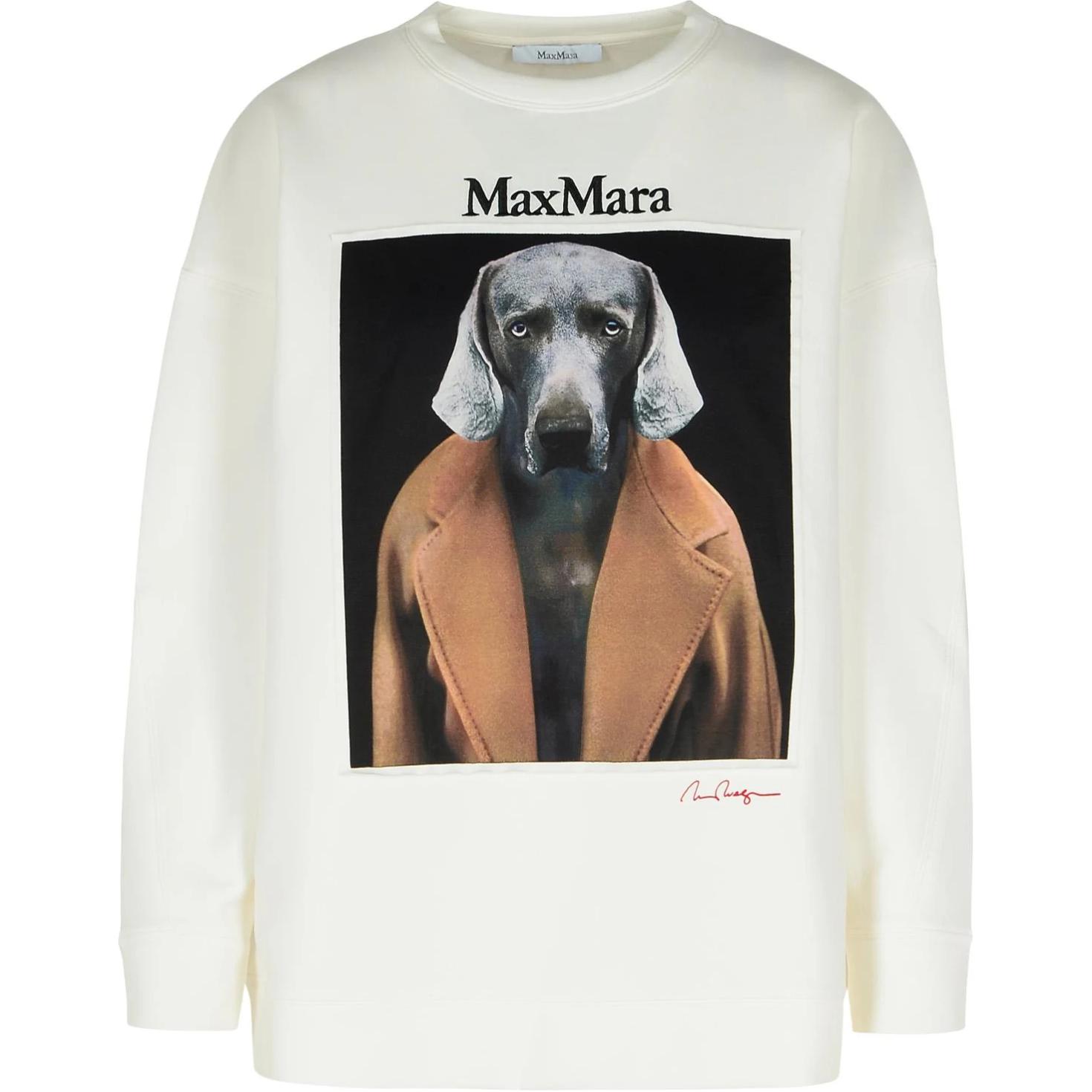 

MaxMara Толстовка женская белая