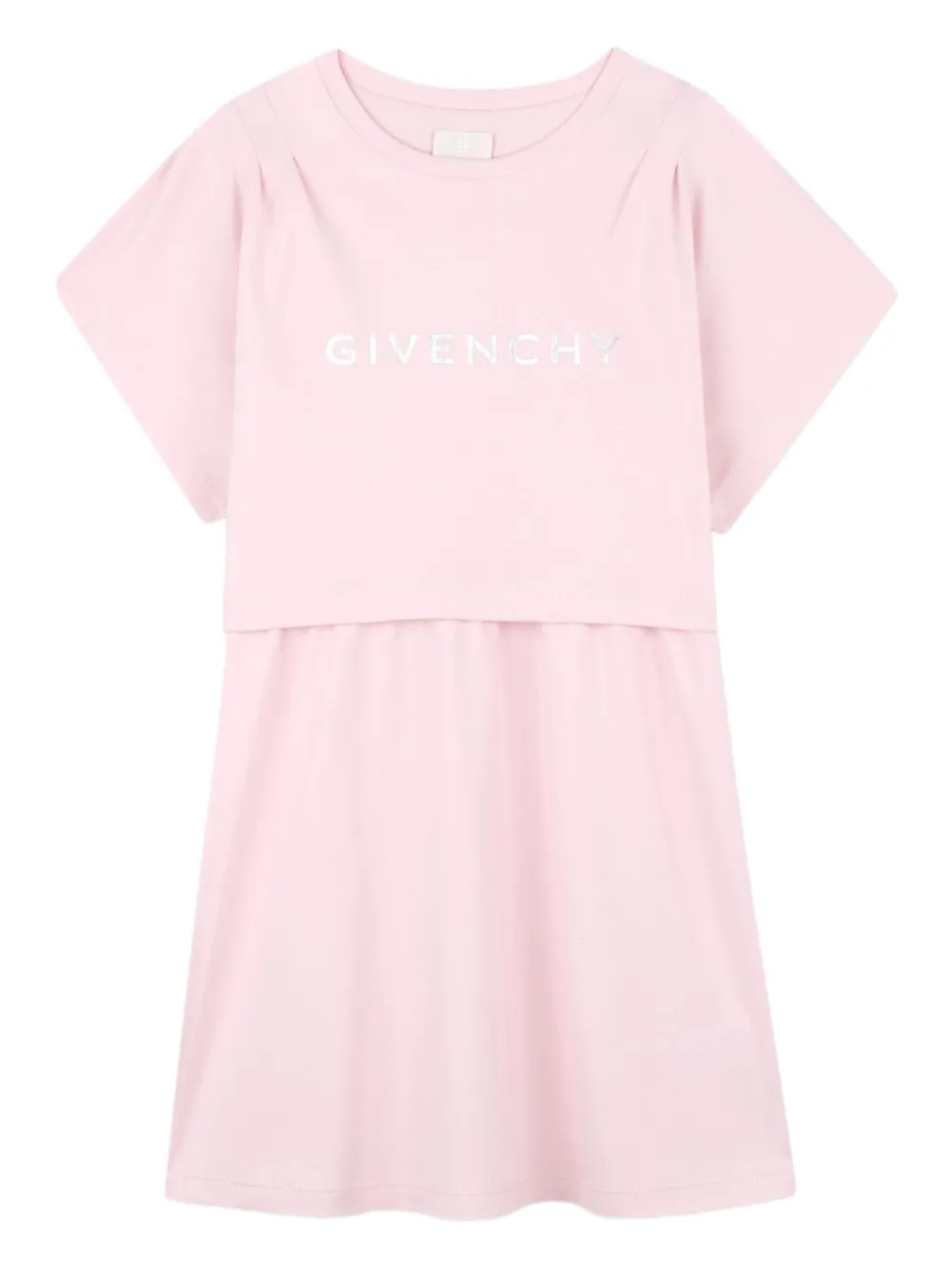 

Платье-футболка с логотипом Givenchy Kids, розовый