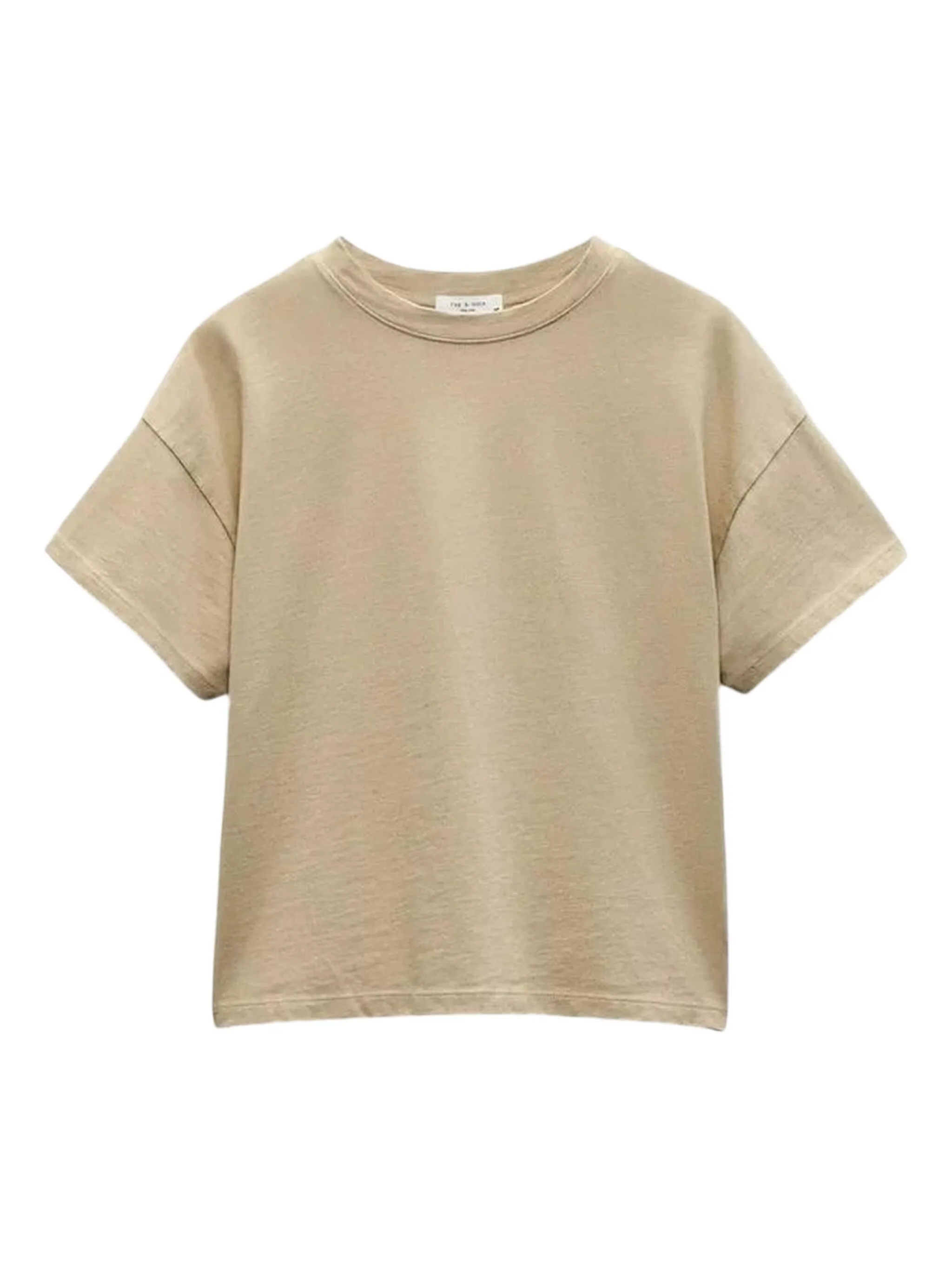 

Футболка из джерси Rag & Bone, бежевый