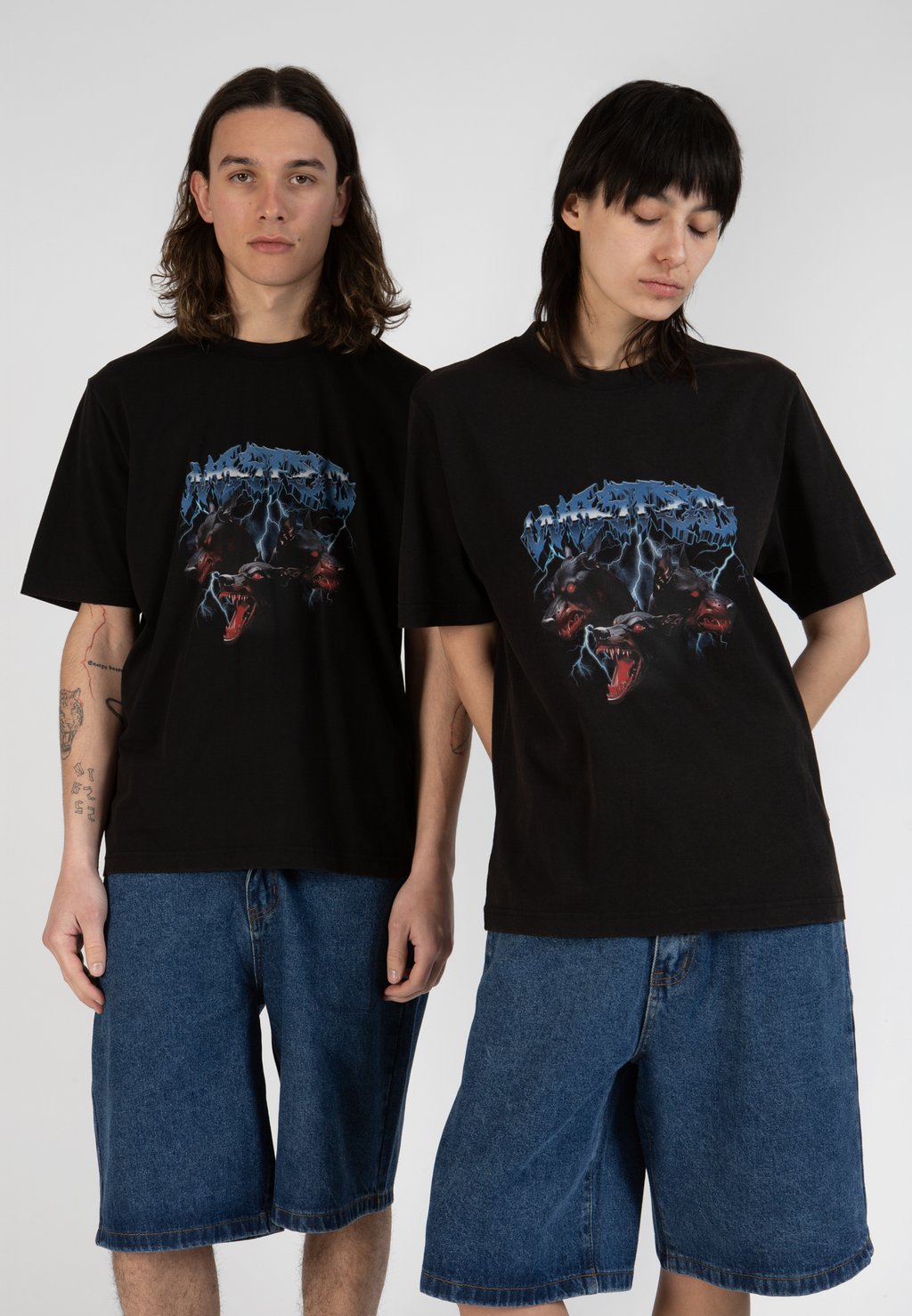 

Футболка с принтом ORTHOS UNISEX Wasted Paris, черный