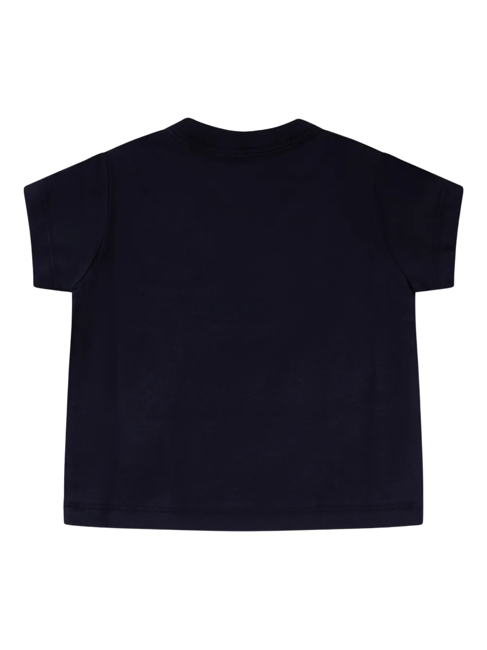 Футболка с вышивкой Polo Ralph Lauren Kids, синий — фото 2