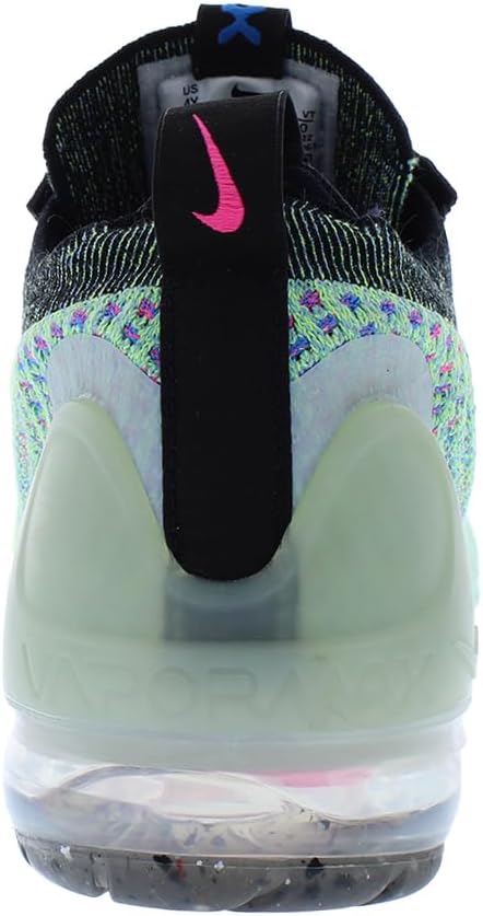 Кроссовки Nike Boys' Air Vapormax 2021 FK, черный/синий — фото 3