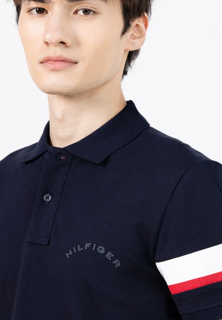 Футболка поло, цветная лента, Th Mainline Tommy Hilfiger — фото 3