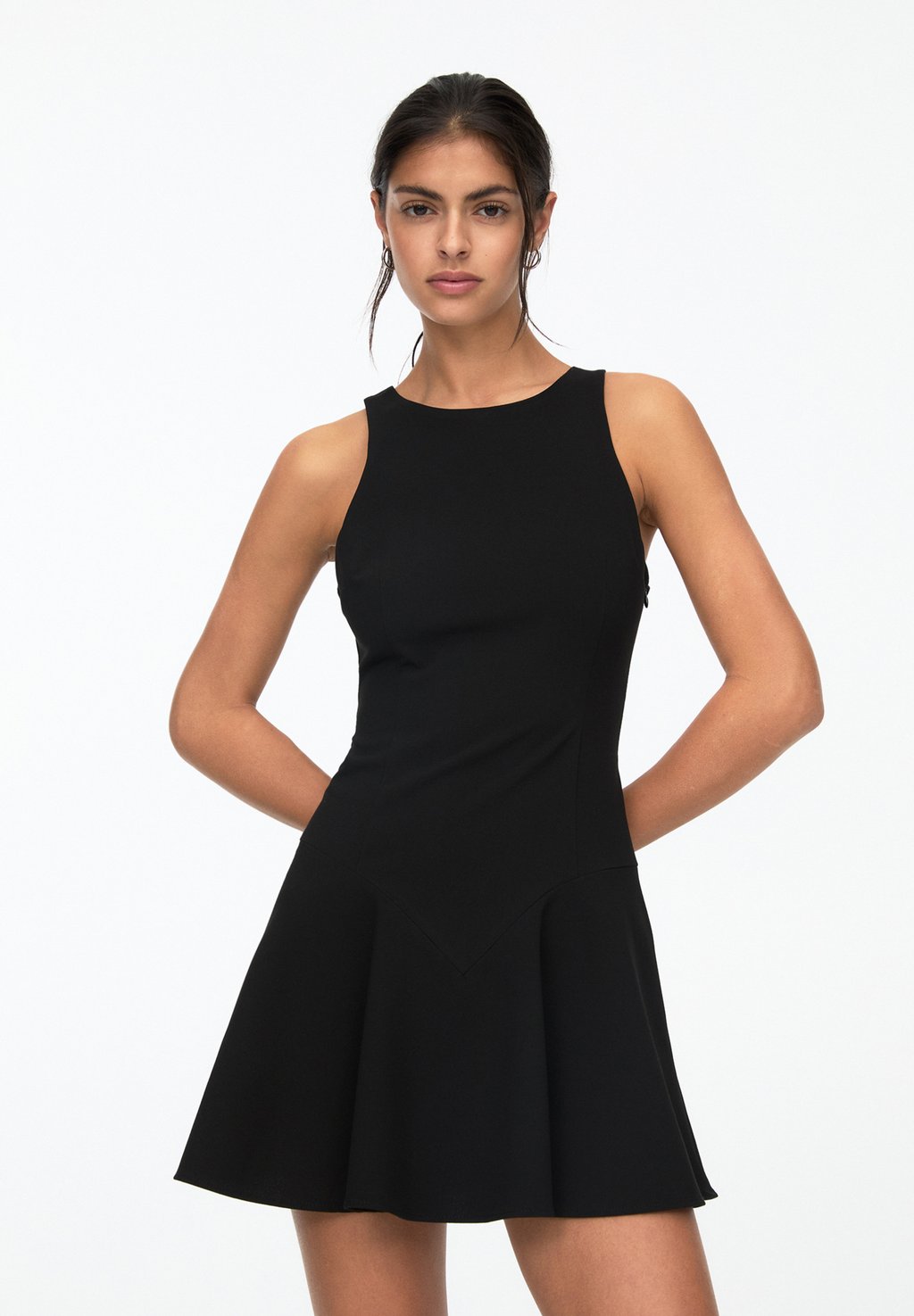 

Повседневное платье SHORT PULL&BEAR, черный