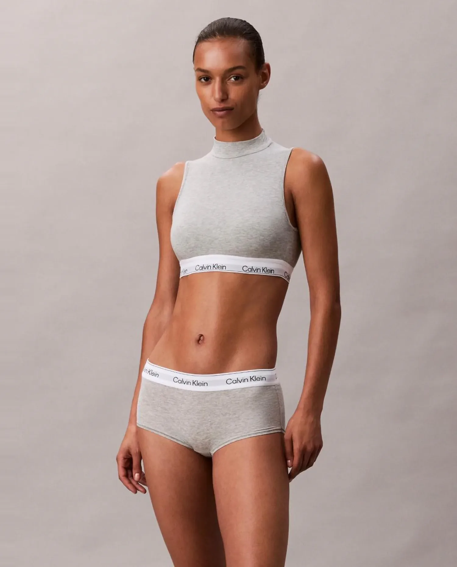 Шорты индивидуальные женские ICON COTTON MODAL Calvin Klein, серый — фото 4