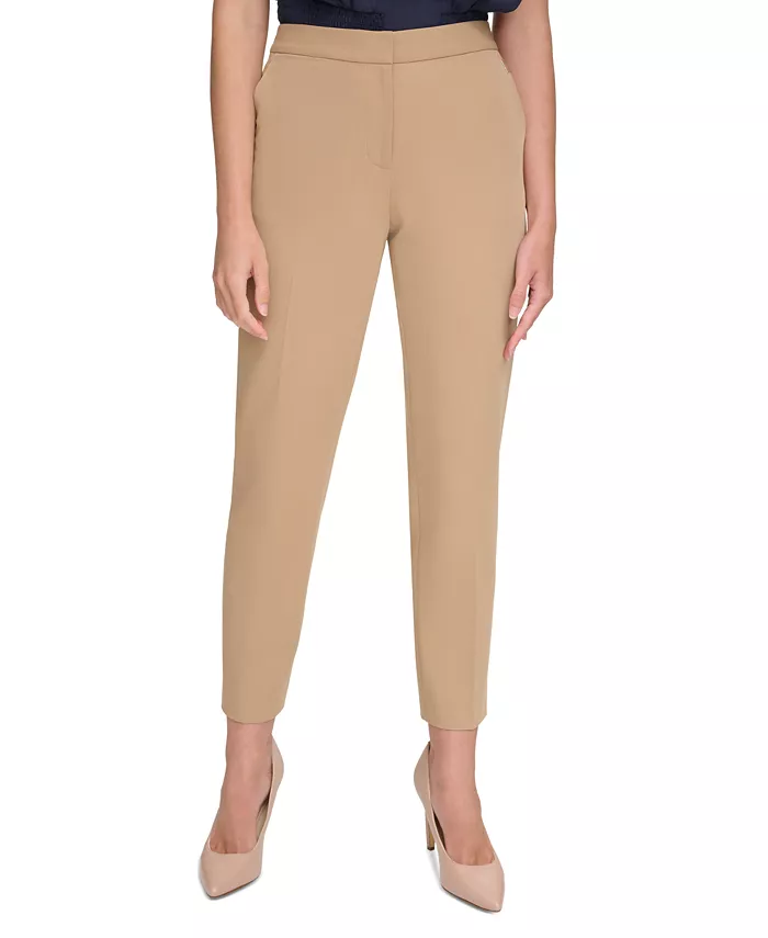 

Женские брюки Sloane с зауженным кроем по щиколотку Tommy Hilfiger, коричневый